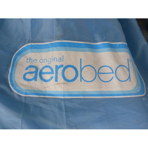 126 - Original Aero bed, contained in a bag.