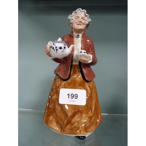 199 - Royal Doulton figure, 'Teatime' HN 2255.