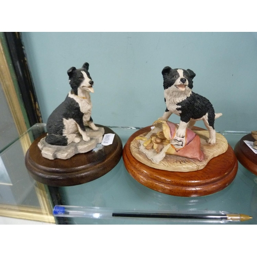 210 - Border Fine Arts Beatrix Potter figure, 'Squirrel Nutkin', Border Fine Arts model of a Collie by Ray... 