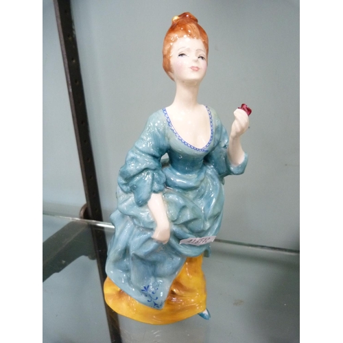 211 - Three Royal Doulton figures, 'Fleur' HN 2368, 'Paula' HN 2906, and 'Olga' HN 2463.  (3)