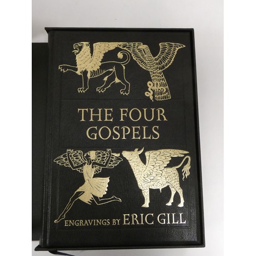 164 - FOLIO SOCIETY.  Golden Cockerel Press - The Four Gospels of the Lord Jesus Christ.  Ltd. ed. 1740/27... 