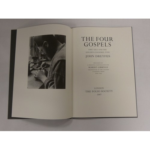 164 - FOLIO SOCIETY.  Golden Cockerel Press - The Four Gospels of the Lord Jesus Christ.  Ltd. ed. 1740/27... 