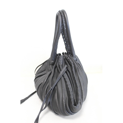 426 - Lupo Barcelona large black leather 