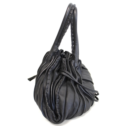 426 - Lupo Barcelona large black leather 