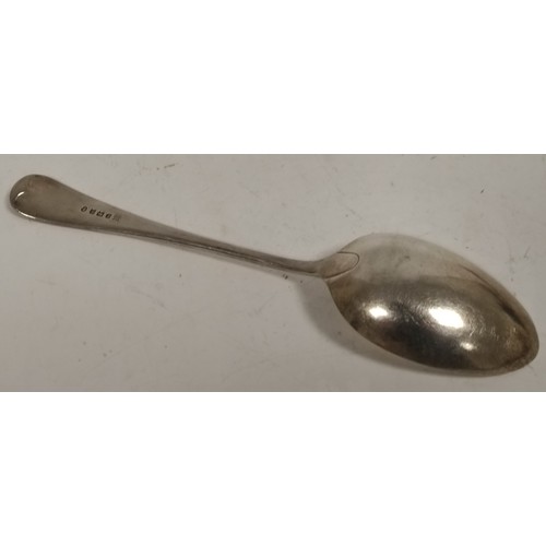 67 - Ten silver table and desserts spoons, initialled by Joseph Rodgers, Sheffield, 626g / 20oz.