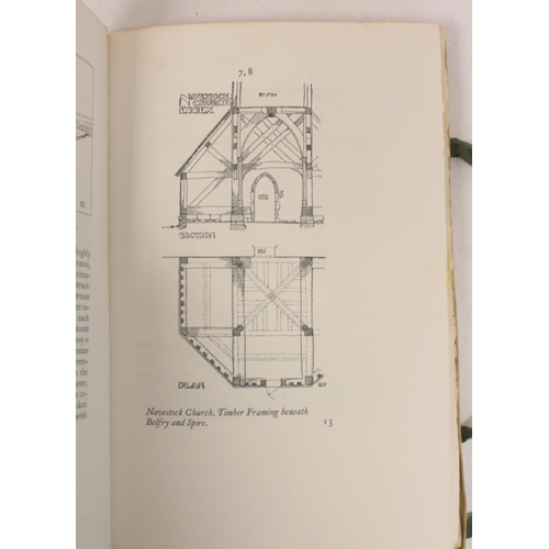 242 - GODMAN ERNEST.  Norman Architecture in Essex & Mediaeval Architecture in Essex. 2 vols... 