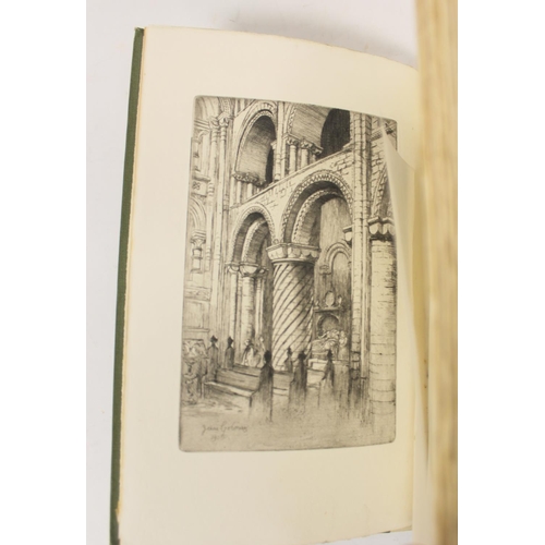 243 - GODMAN ERNEST.  Norman Architecture in Essex & Mediaeval Architecture in Essex. 2 vols... 