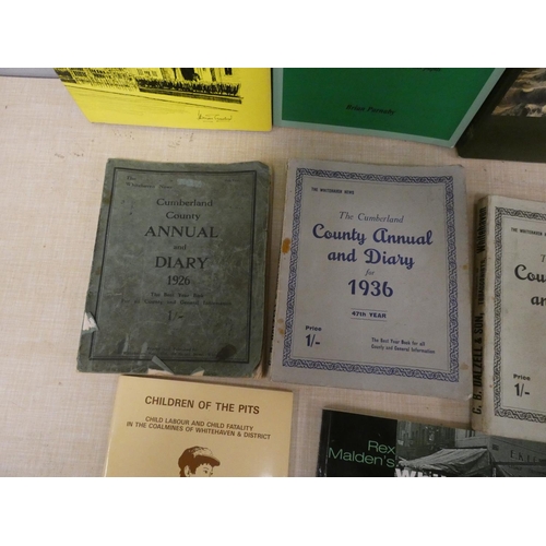 140 - Whitehaven News.  The Cumberland County Annual & Diary for 1926, 1936 & 1939; also... 