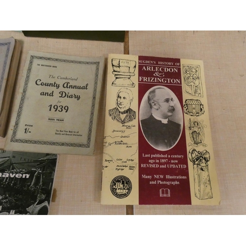 140 - Whitehaven News.  The Cumberland County Annual & Diary for 1926, 1936 & 1939; also... 