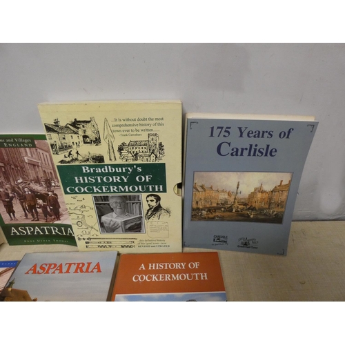 141 - Cumbrian Towns. 15 books & softback publications re. Cockermouth & other Cumberland towns.... 