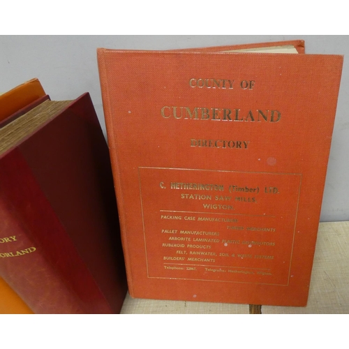 154 - BULMER T. & CO.  History, Topography & Directory of Westmorland. Rebound half red calf, earl... 