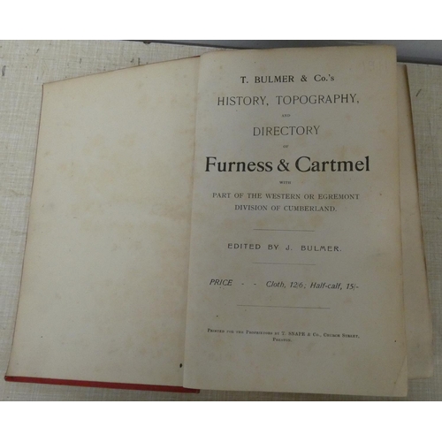 155 - BULMER T. & CO.  History, Topography & Directory of Furness & Cartmel. Orig. r... 