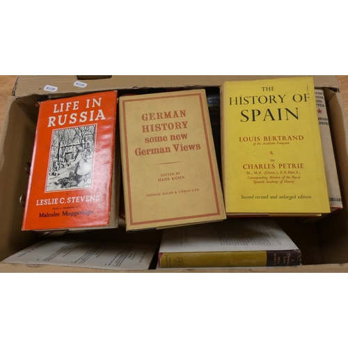 180 - Radical Politics, Communism, History, etc.  A carton of various vols.