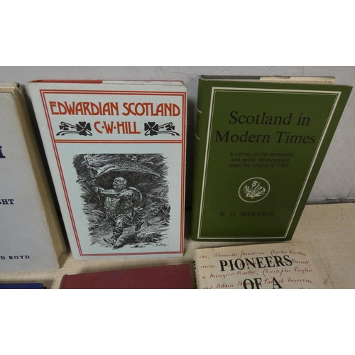 202 - Scottish Commercial & Business History.  12 various vols.