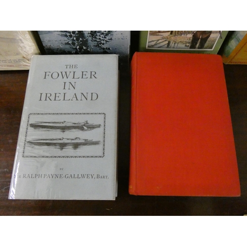 45 - PAYNE-GALLWEY RALPH.  The Fowler in Ireland. Frontis & illus. Orig. blue cloth in d.w. Ltd. ed. ... 