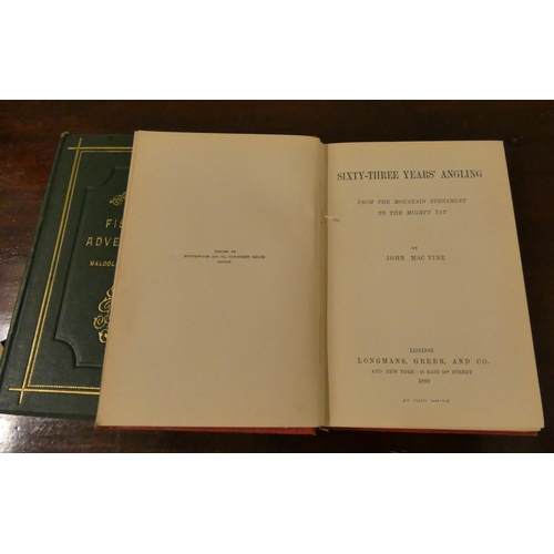 53 - FERGUSON MALCOLM.  Fishing Incidents & Adventures With A Descriptive Sketch of All the Principal... 