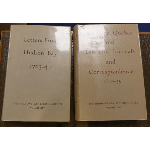 71 - HUDSON'S BAY RECORD SOCIETY.  Northern Quebec & Labrador Journals, 1963 & Letters ... 