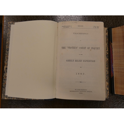 76 - NAVY DEPARTMENT, WASHINGTON.  Proceedings of a Court of Enquiry to Investigate the Circums... 