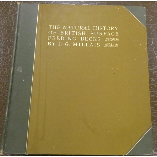 91 - MILLAIS J. G.  The Natural History of the British Surface-Feeding Ducks. Ltd. ed. Photogra... 