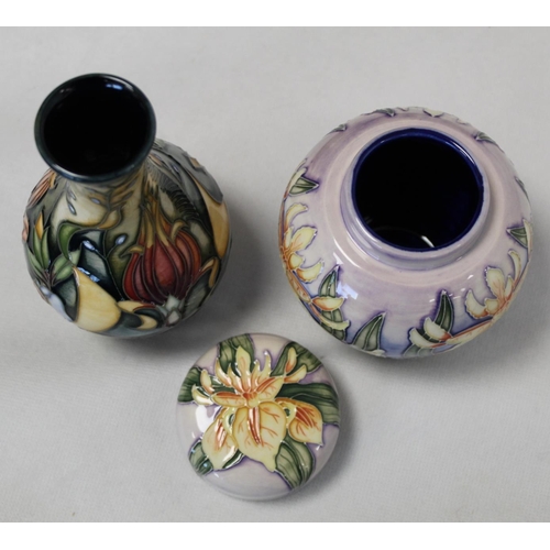 101 - Modern Moorcroft Pottery 