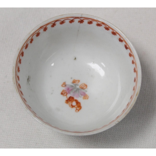 481 - 18th century Worcester blue and white porcelain 