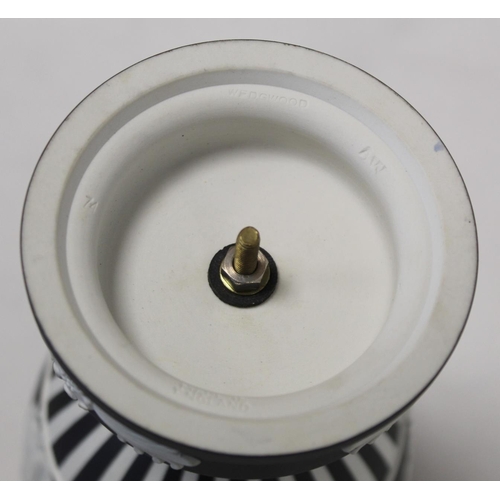 485 - 20th century Wedgwood black dip jasperware 