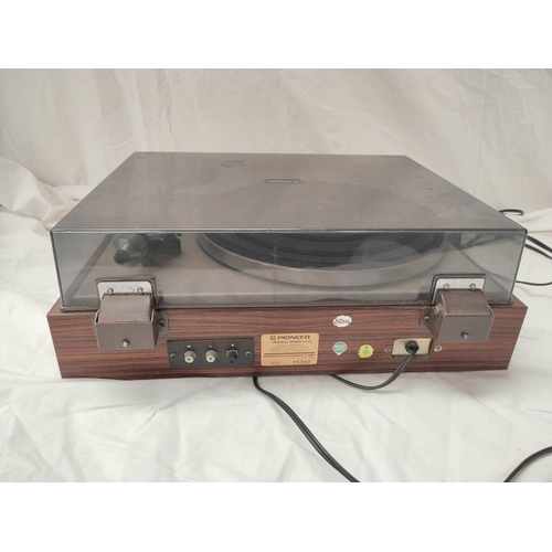 518 - Pioneer record player, RONDO-3000, serial 15312.