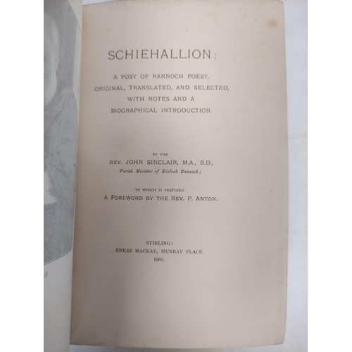 10 - MCWHIRTER DAVID, of Whithorn.  A Ploughboy's Musings. Orig. green cloth. 2nd ed. Isle of Whithorn, 1... 