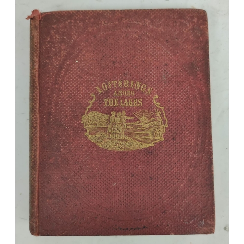 23 - PRIOR HERMAN.  A Sail on Winandermere. Oval engraved plates. Orig. red leather covered brd... 