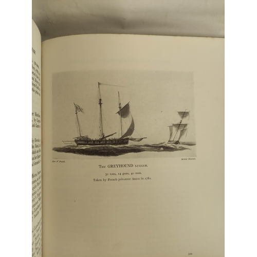 28 - DAMER POWELL J. W.  Bristol Privateers & Ships of War. Ltd. ed. deluxe 44/100. Illus. ... 