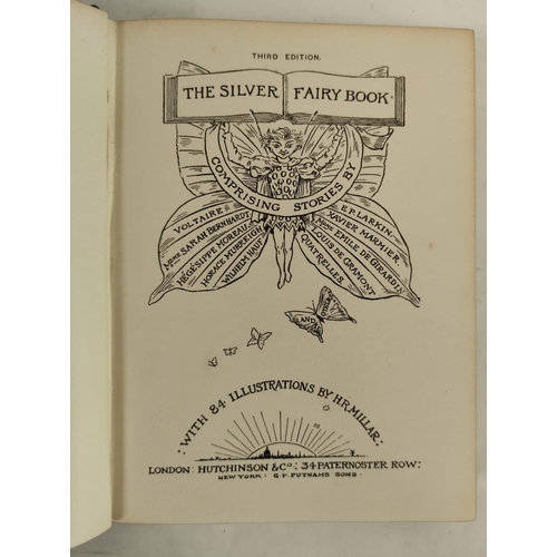 30 - HUTCHINSON & CO. (Pubs).  The Silver Fairy Book. Illus. by H. R. Millar. Stylish blue & silv... 