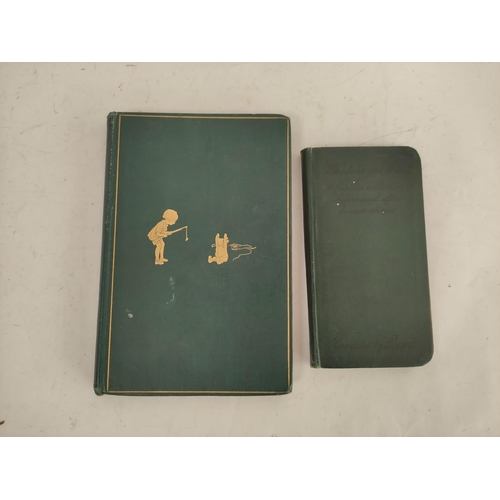 33 - MILNE A. A.  Winnie-the-Pooh. Illus. by E. H. Shepard. Orig. green cloth gilt. First edition, Methue... 