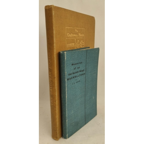 7 - (STURGEON SAMUEL).  The Galloway Herds, A Lampoon. Ltd. ed. 4/35. Fldg. facsimile broadsheet. Orig. ... 