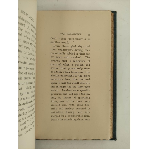 7 - (STURGEON SAMUEL).  The Galloway Herds, A Lampoon. Ltd. ed. 4/35. Fldg. facsimile broadsheet. Orig. ... 