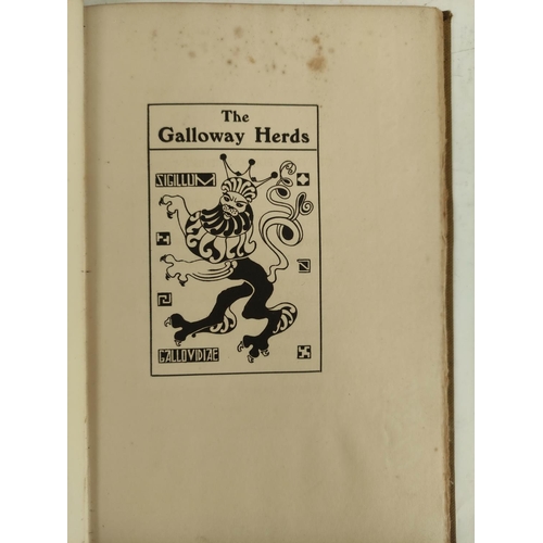 7 - (STURGEON SAMUEL).  The Galloway Herds, A Lampoon. Ltd. ed. 4/35. Fldg. facsimile broadsheet. Orig. ... 