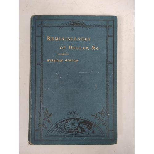 8 - Scottish Local History.  Vols. re. Falkirk, Dundee, Dollar, Arbroath & Dunblane.  (5).... 