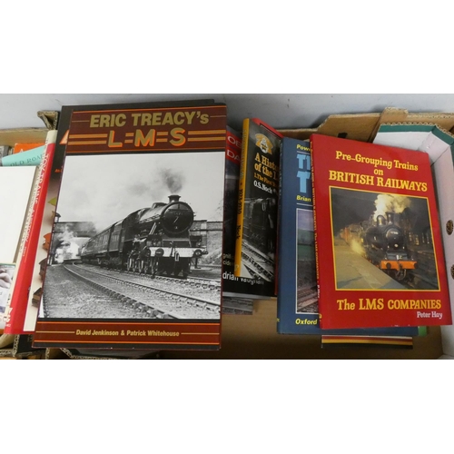 11 - Railways.  25 various books & softback publications.