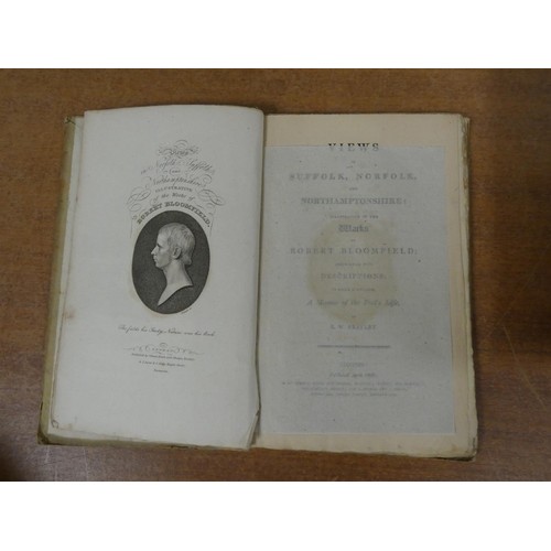 247 - BRAYLEY E. W.  Views in Suffolk, Norfolk & Northamptonshire Illustrative of the Works ... 