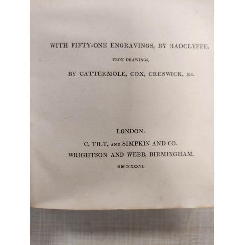 258 - ROSCOE THOMAS.  Wanderings & Excursions in North Wales. Eng. frontis, title & plat... 