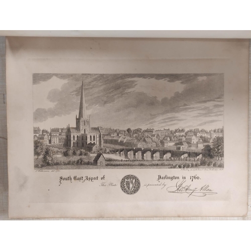 259 - LONGSTAFFE W. H. D.  The History & Antiquities of the Parish of Darlington. Eng. front... 