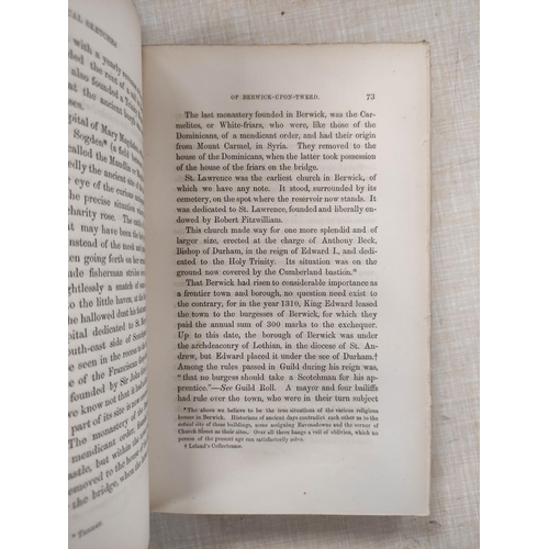 260 - SCOTT JOHN.  Berwick-Upon-Tweed, The History of the Town & Guild. Frontis & illus.... 