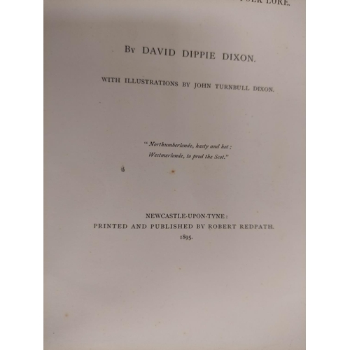 262 - DIPPIE DIXON DAVID.  Whittingham Vale and Upper Coquetdale. The former ltd. ed. deluxe 71/... 