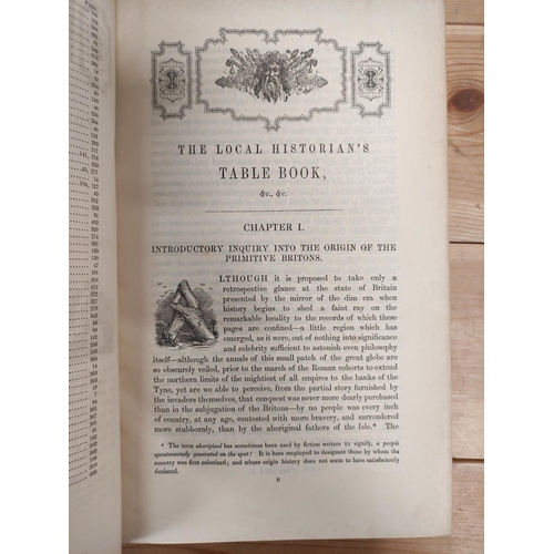 266 - RICHARDSON M. A.  The Borderer's Table Book or Gatherings of the Local History & Roman... 