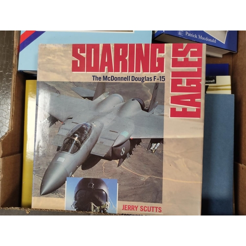 268 - Aircraft & Air Warfare.  A carton of various vols.