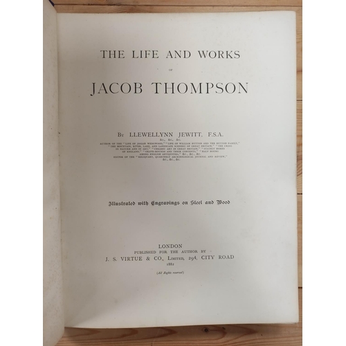 276 - NAPIER ROBERT W.  John Thomson of Duddingston, Landscape Painter. Many illus. Thick small ... 