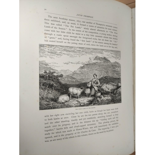 276 - NAPIER ROBERT W.  John Thomson of Duddingston, Landscape Painter. Many illus. Thick small ... 