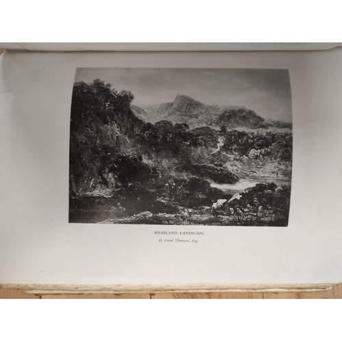 276 - NAPIER ROBERT W.  John Thomson of Duddingston, Landscape Painter. Many illus. Thick small ... 