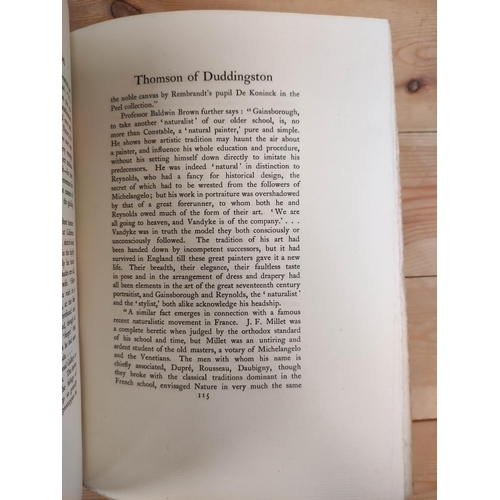 276 - NAPIER ROBERT W.  John Thomson of Duddingston, Landscape Painter. Many illus. Thick small ... 