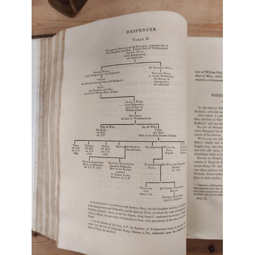 286 - BANKS T. C.  The Dormant & Extinct Baronage of England. Vols. 1 to 3 (excludes the 183... 