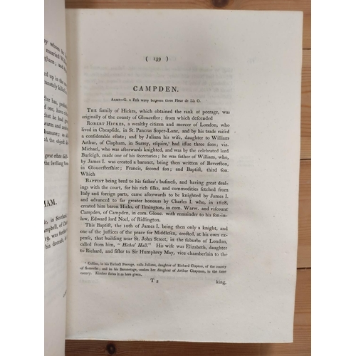 286 - BANKS T. C.  The Dormant & Extinct Baronage of England. Vols. 1 to 3 (excludes the 183... 